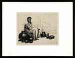 Henry C. Balink - Santa Clara Pottery. Etching