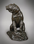 Mike Barlow - The Undertaker. Bronze sculpture.