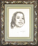 Nicolai Fechin - Mexican Girl. Lithograph.