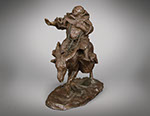 Charles Marion Russell - Friar Tuck. Bronze (Posthumous)